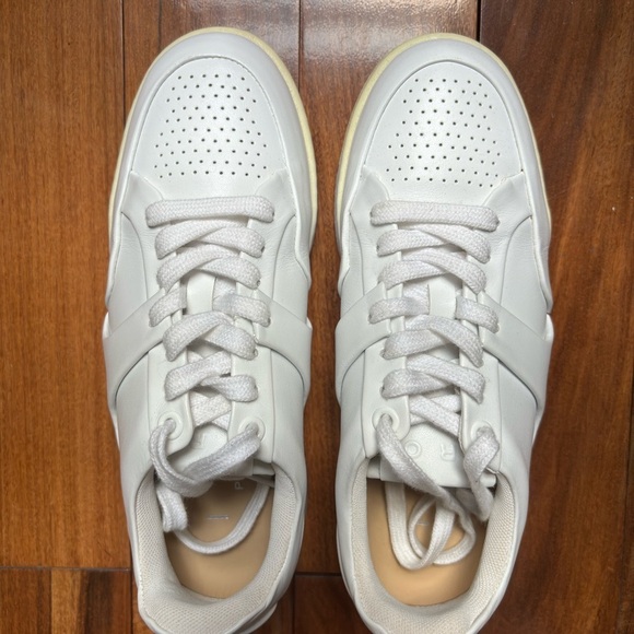 BRAND NEW IRO WHITE CALF LEATHER “ALEX” SNEAKERS! Very ON TREND! SIZE 37 - Picture 5 of 13